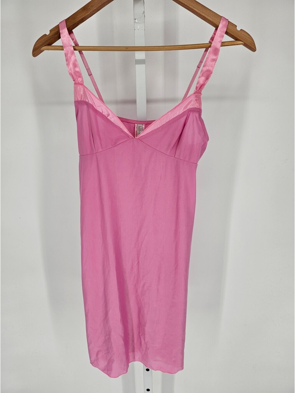 Vintage Y2K Babie Me Native Intimates Womens Sz M Satin Nightie Nightgown